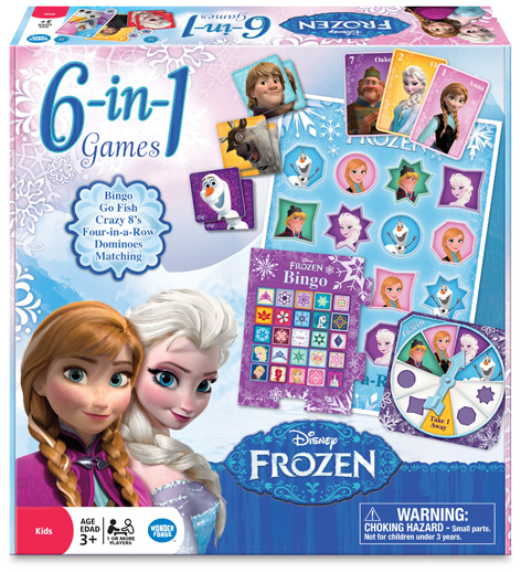 Disney Frozen 6-in-1 game