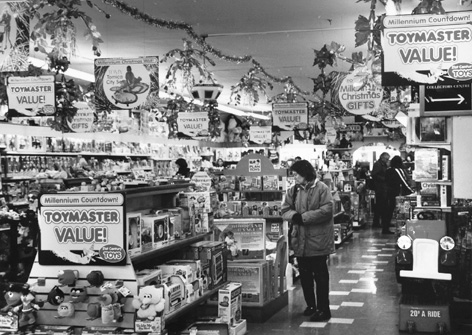 The interior of the Sidwell Street shop