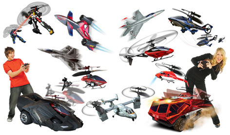 A selection of products from Flying Toys