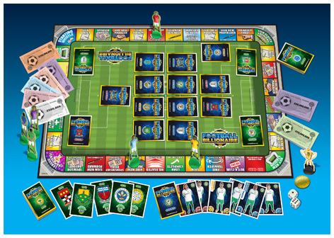 Football Billionaire Playing Board