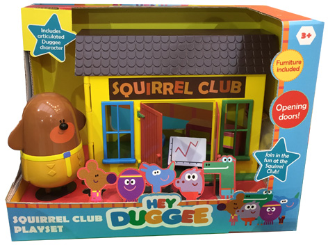 Hey Duggee Squireel Club Playset