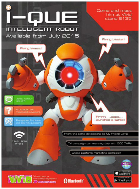 i-Que Toy - The i-Que Robot from Vivid