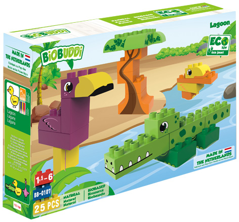 BiOBUDDi Lagoon construction blocks