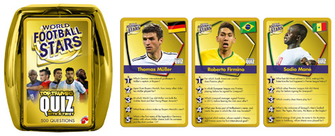 Top Trumps Quiz – World Football Stars