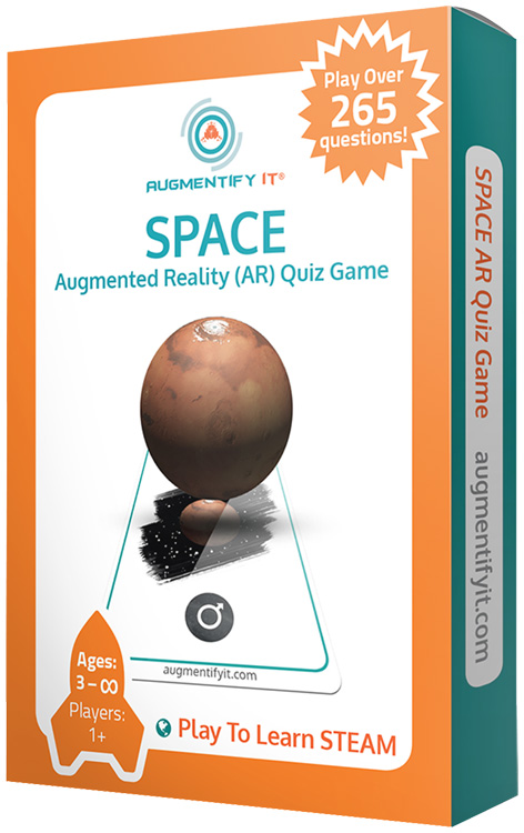 AugmentifyIt® SPACE Augmented Reality (AR) Quiz Game