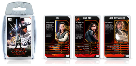 Top Trumps – Star Wars Episode 8: The Last Jedi