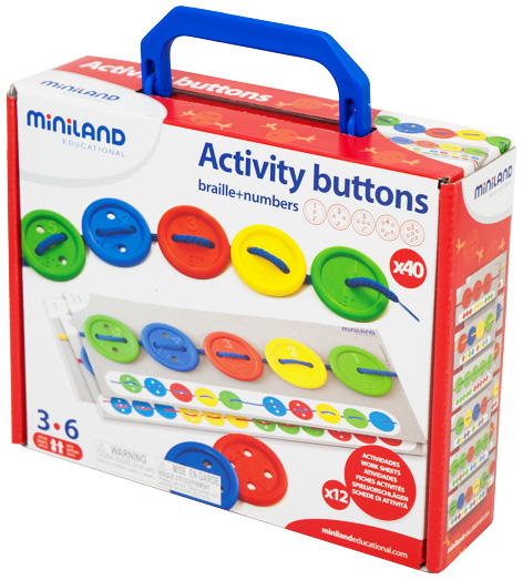 Miniland Educational Activity Buttons