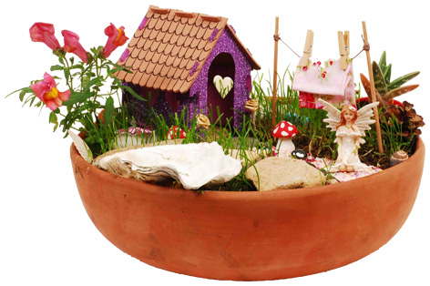 Craft Box Fairy Garden