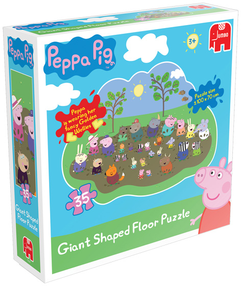 Peppa Pig Giant Muddy Puddle Puzzle