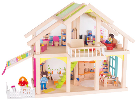 Wooden dolls house from K-Play