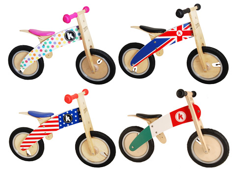 Some of Kiddimoto's Kurve Bikes