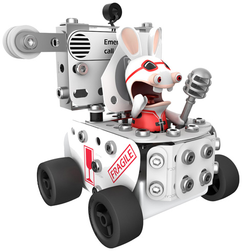 Meccano Rabbids Racing Toilet