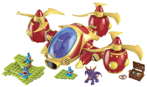 Skylanders toy from Mega Blocks