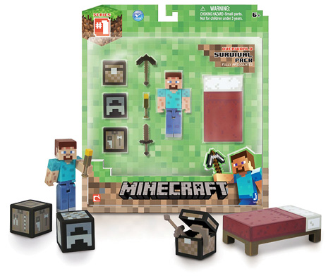 Minecraft Overworld Steve Toy