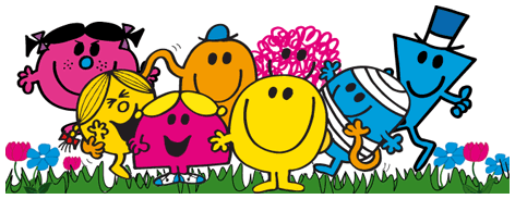 Some of the most popular Mr Men and Little Miss characters