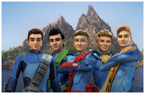 New-look Thunderbirds characters