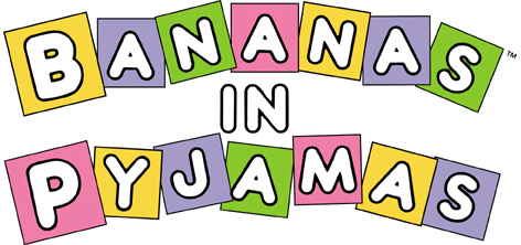 The Official Bananas in Pyjamas Logo