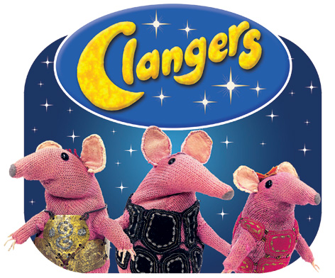 The official new Clangers logo