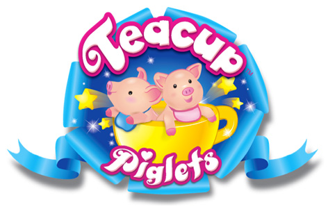 The official Teacup Piglets logo