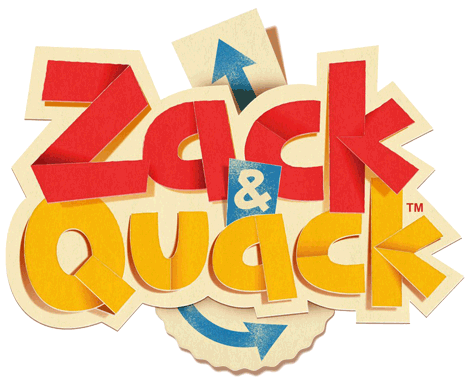 Official Zack and Quack logo