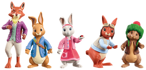 Peter Rabbit Figures