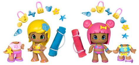 Pinypon Dolls from a Multi-Figure Pack