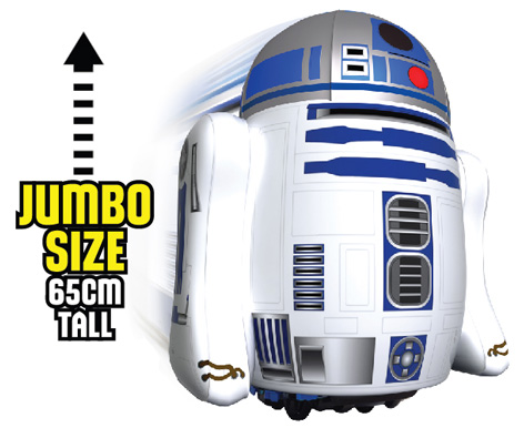 Star Wars Jumbo Inflatable R C R2 D2 from Bladez Toyz Radio Controlled Inflatable Pump Play R2 D2