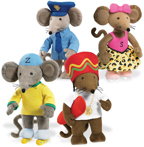 Rastamouse and Da Easy Crew Soft Toys