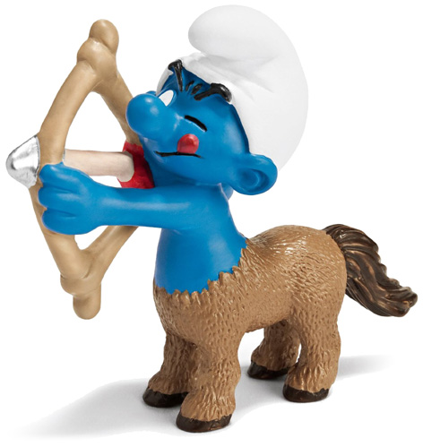 Sagittarius Smurf from Schleich