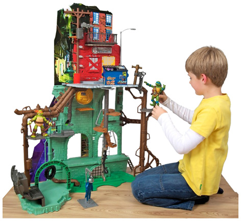 Turtles Secret Sewer Lair Playset