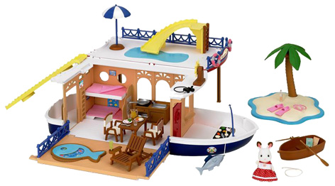 Sylvanian Families Seaside Cruiser House Boat