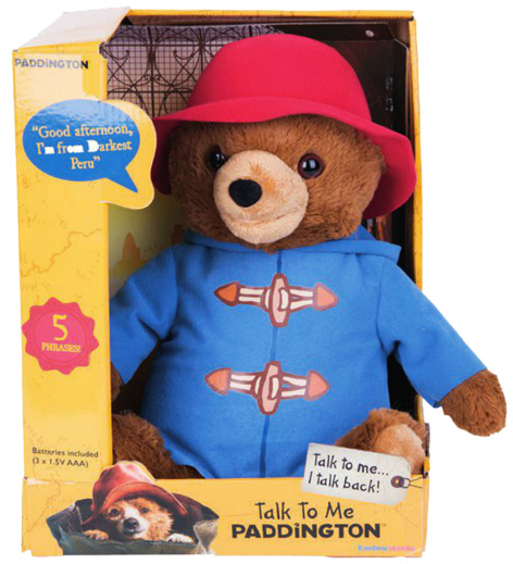 Talk To Me Paddington soft toy