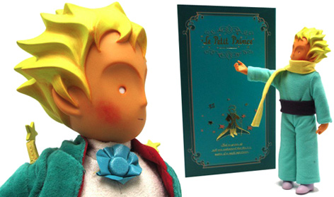 A limited-edition, vinyl action figure toy of The Little Prince from How2Work