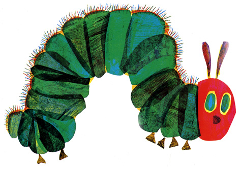 The official Very Hungry Caterpillar logo