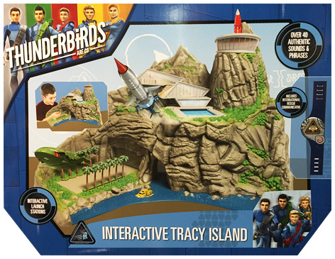 Packaging for the Thunderbirds Interative Tracy Island