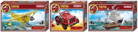 TinTin Construction Toys from Meccano