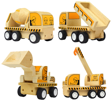 Varoom 4-Vehicles Construction Set