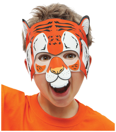 Velcro Kids Tiger Mask