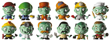 Zombie Zity Characters