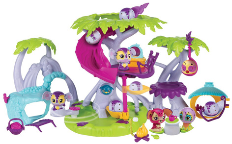 Zoobles Razoo's Treehouse PLayset