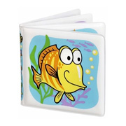 Playgro Splash Book - A Soft, Waterproof Bath Book for Babies and Toddlers