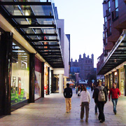 The Princesshay Shopping Centre in Exeter, Devon