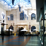 Central piazza of The Shires Shopping Centre