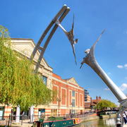 The Empowerment sculpture in Lincoln's Waterside