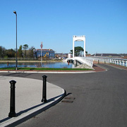 Forton Lake Millennium Bridge in Gosport