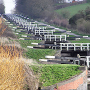 Caen Hill in Devizes