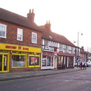 Stevenage shopping street