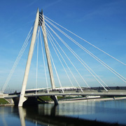 Marine Way Bridge in Southport