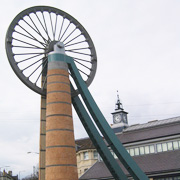 Kilmersdon Colliery in central Radstock