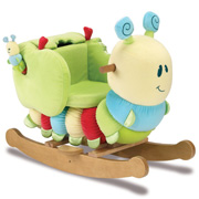 The Curious Caterpillar Infant Rocker from Little Bird Told Me